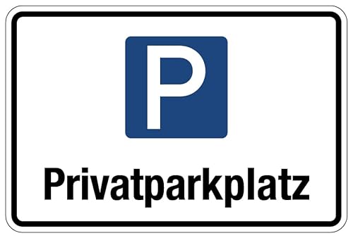 Hinweisaufkleber Parkaufkleber „Parken Privatparkplatz“ 5-30cm, Größen Name: 10x15cm Hinweisaufkleber Parkaufkleber „Parken Privatparkplatz“ 5-30cm, Größen Name: 10x15cm von MBS-SIGNS