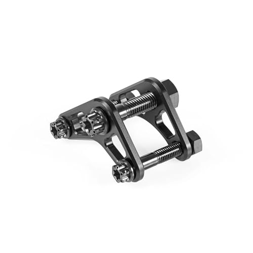 MBUIOPJ Titanschraube Sprint Hinterer Stoßdämpfer Rollerbasis Untere Höhenhalterung Kompatibel mit Feder Sprint LXV150 GTS250(All Black) von MBUIOPJ