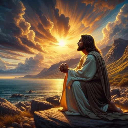 MBYAUYN Diamond Painting Jesus, Diamond Painting Erwachsene DIY, 5D Diamant Painting Bilder, as a Gift, for Relaxation and as a Wall Decoration 35 x 35 cm MBYAUYN Diamond Painting Jesus, Diamond Painting Erwachsene DIY, 5D Diamant Painting Bilder, as a Gift, for Relaxation and as a Wall Decoration 35 x 35 cm von MBYAUYN