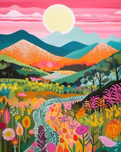 MBYAUYN Diamond Painting Landscape, Diamond Painting Erwachsene 30 x 40 cm, 5D Diamant Painting Bilder, Suitable as a Painting for Home Decor and Gift MBYAUYN Diamond Painting Landscape, Diamond Painting Erwachsene 30 x 40 cm, 5D Diamant Painting Bilder, Suitable as a Painting for Home Decor and Gift von MBYAUYN
