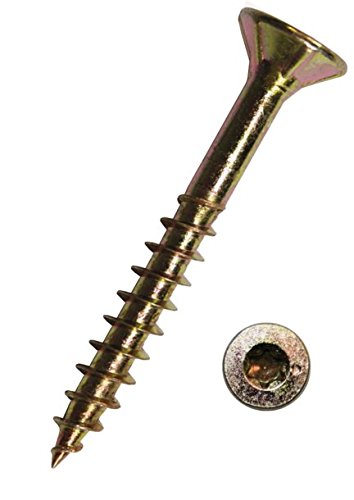 MBZ ProFast Spanplattenschrauben 6,0x80mm | VE = 200 Stück | Antrieb I-Stern T20 von MBZ