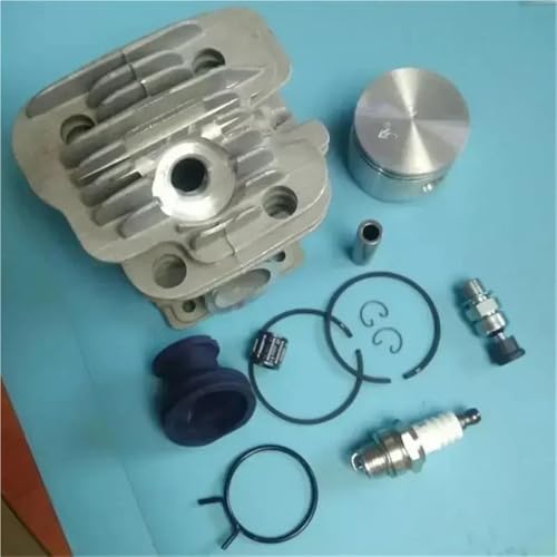 952 Zylinder KIT 45MM 50080114 50082014 Fit for EM OLE-MA GS520 EFCO 152 KETTENSÄGE Zylinder KOLBEN Kolb Ring PIN Clips Montage(Quality Type G Kit) von MBdzA