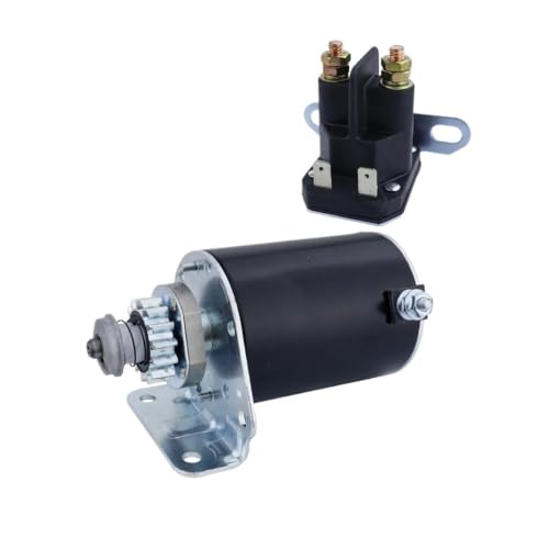Anlasser und Relais passend for Bri & Strat 593934 Jo Dee LG693551 Holl BS693551 TimeCutter L105 L107 LA100 von MBdzA