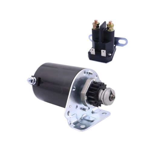 Anlasser und Relais passend for Craf LT1000 LT2000 YTH2348. Passend for Jo Dee LA120 LA130 LA135 mit BS-Motor AM122337 390838 497595 Anlasser und Relais passend for Craf LT1000 LT2000 YTH2348. Passend for Jo Dee LA120 LA130 LA135 mit BS-Motor AM122337 390838 497595 von MBdzA