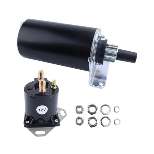 Anlasser und Relais passend for Cub Cad Z-Force 15 03–04, Z-Force 60 06–08, M48-KW M54-KW M60-KW 02–06, H1748 H1952 03–04, HF1748 HF1954 von MBdzA
