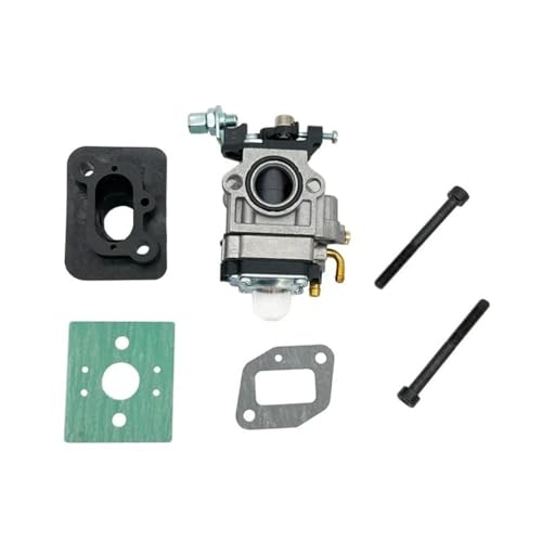 Brush Cu Zubehör Vergaser mit Schraube und Ansaugrohr mit Dichtung Passend for Grass Cu Motor 40-5 44-5 von MBdzA