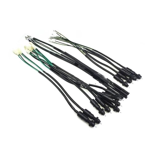 Hinterer Bremsschalter Bremslichtschalter Kabeldraht Weibliche Männliche Stecker Geeignet für Elektroroller Moped Motorrad Motorrad ATV(A Set) von MBdzA
