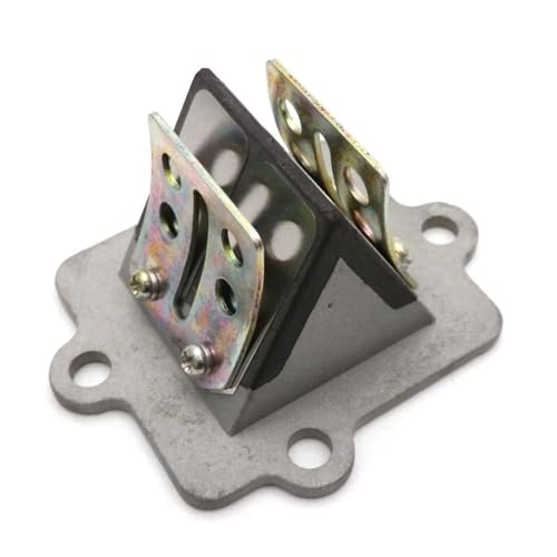 Reed Ventil Fit for 50 50cc 2 Hub YA Mina 1PE40QMB JOG Roller(Silver) von MBdzA