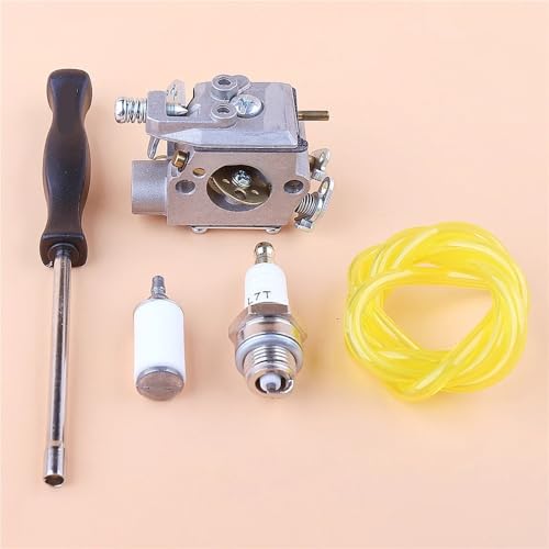Vergaser passend for Par P340S P350S P360S Öl F Line Zündkerze Schraubendreher Carb Einstellwerkzeug Kit 579359201 von MBdzA