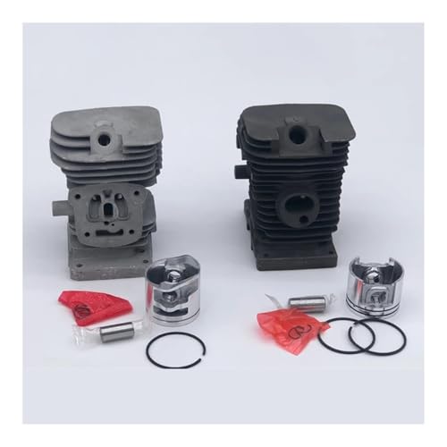 Zylinderkolbensatz mit 38 mm Bohrung und 37 mm Bohrung, passend for S MS170 MS180 170 180 MS171 MS181 MS 171 181 MS181C Garten-Gas-Kettensägenteile(MS180 38mm) von MBdzA