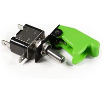 Kill-Switch McPower mit Schutzkappe und led, 12V / 20A, grün von MC POWER