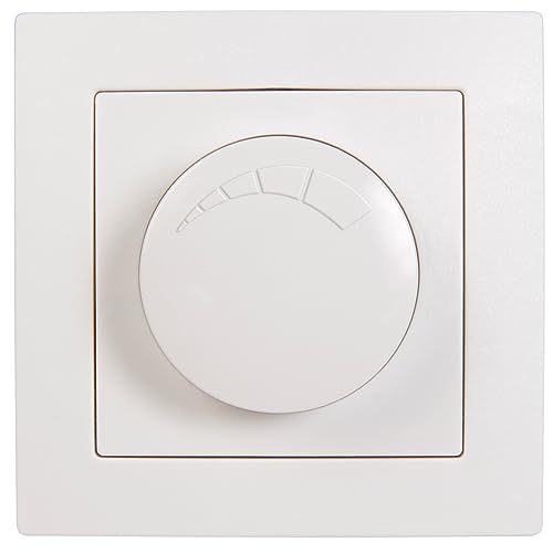 MC POWER - Dimmer für ohmsche Lasten | FLAIR | 250V /300W, UP, Memory-Funktion von MC POWER