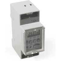 Mc Power - Digitale Zeitschaltuhr McPower STE-5 230V, Schalttafel-Einbau, Bluetooth, 1800W von MC POWER
