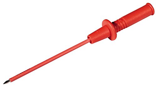McPower - Prüfspitze | PS 20 | 4mm Stecker, isoliert, rot | Präzises Testzubehör für Messleitungen, Prüfgeräte, Labor, Elektronik McPower - Prüfspitze | PS 20 | 4mm Stecker, isoliert, rot | Präzises Testzubehör für Messleitungen, Prüfgeräte, Labor, Elektronik von McPower