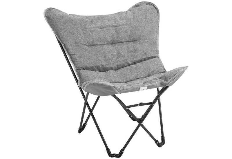 MC Star Campingstuhl 120kg Tragkraft, leicht & tragbar, mit Armlehnen (ideal für Outdoor & Reisen) von MC Star