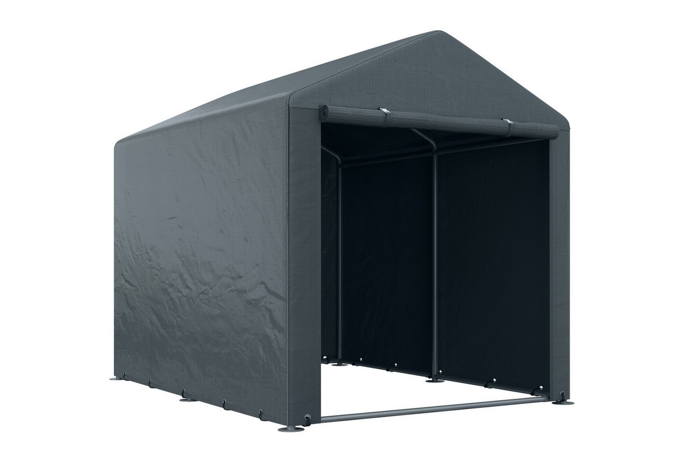 MC Star Einzelcarport 1,6 x 2,18 x 1,72 m Lagerzelt mit UV-Schutz, Reißverschlusstür, Wasserabweisend Foliengarage für Gartengeräte MC Star Einzelcarport 1,6 x 2,18 x 1,72 m Lagerzelt mit UV-Schutz, Reißverschlusstür, Wasserabweisend Foliengarage für Gartengeräte von MC Star