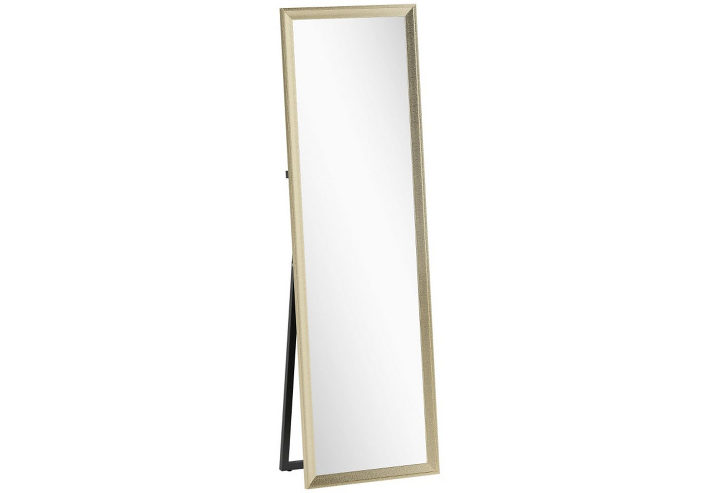 MC Star Ganzkörperspiegel flexibel platzierbar, 160 x 50 cm, Goldton MC Star Ganzkörperspiegel flexibel platzierbar, 160 x 50 cm, Goldton von MC Star