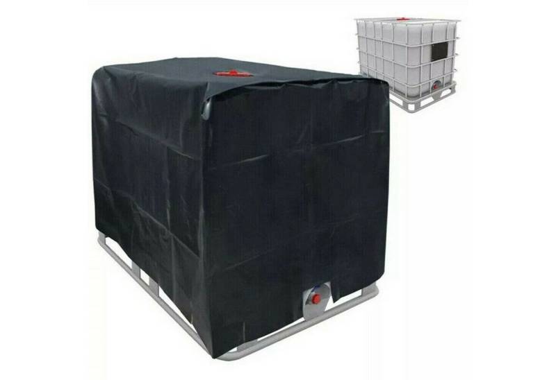 MC Star Gartenmöbel-Schutzhülle 1000L IBC Container Abdeckung (UV-Schutz Folienhaube Hülle Haube Regenwassertank) von MC Star