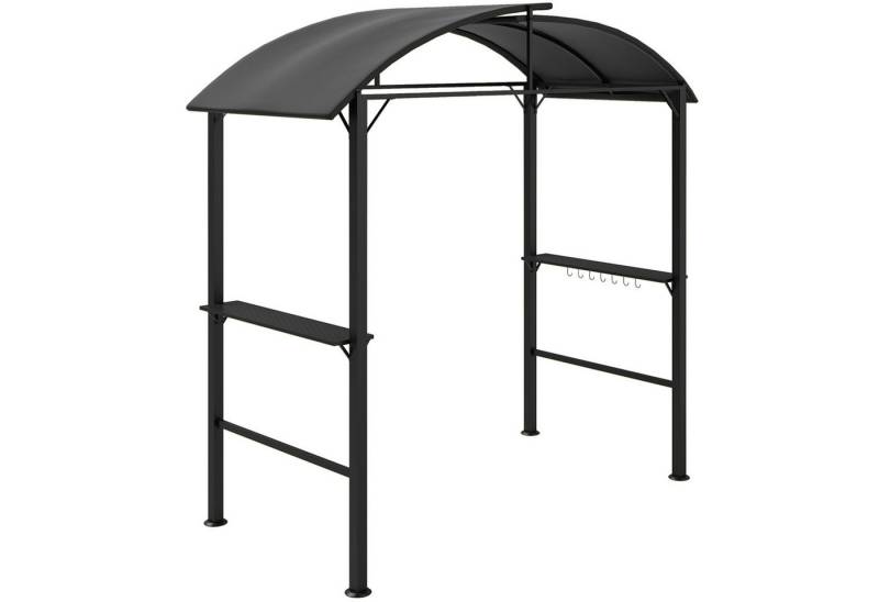 MC Star Grillpavillon 233 x 110 x 235 cm winddicht Gartenpavillon mit Doppeldach, Gartenlauben mit UV-Schutz, BBQ Pavillon aus Stahl MC Star Grillpavillon 233 x 110 x 235 cm winddicht Gartenpavillon mit Doppeldach, Gartenlauben mit UV-Schutz, BBQ Pavillon aus Stahl von MC Star