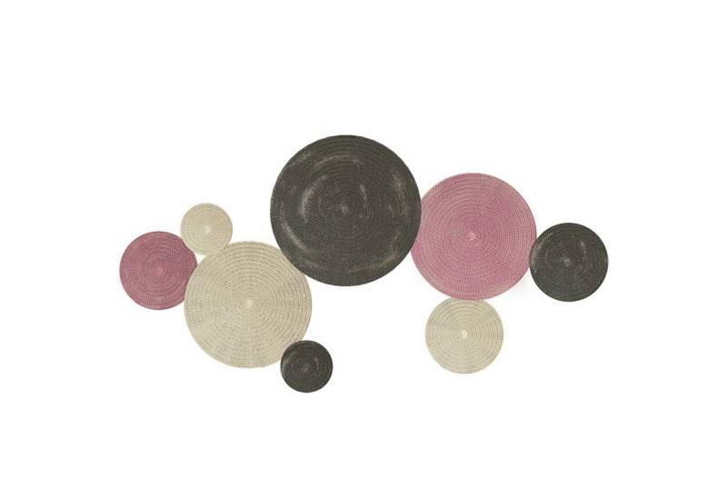 MC Star Hängedekoration Wanddekor-Set im Disk-Design, 8 Metallscheiben, vielseitig einsetzbar von MC Star