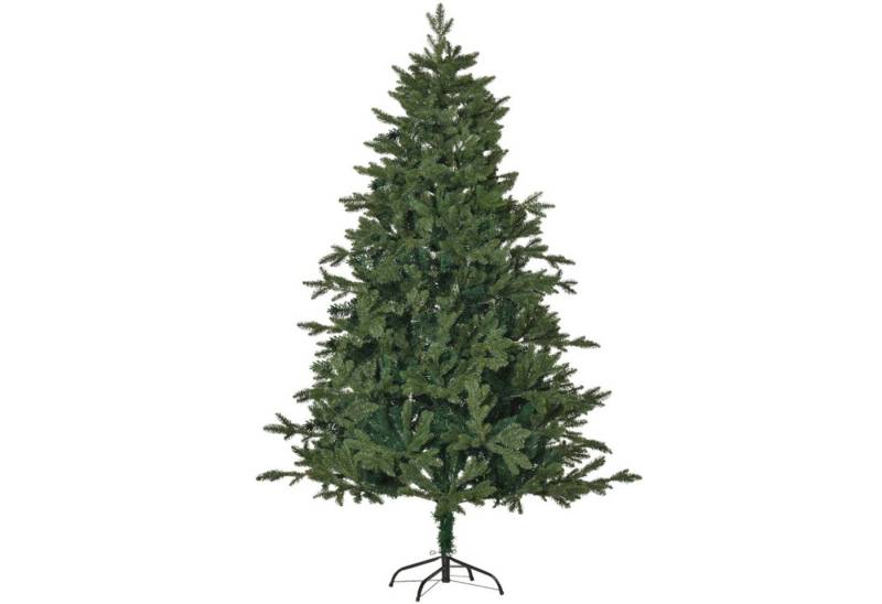 MC Star Künstlicher Weihnachtsbaum 1,8 m Christbaum Tannenbaum PVC PE Metall Grün Ø120 x 180 cm von MC Star