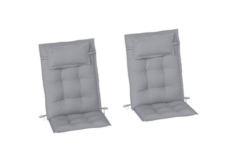 MC Star Liegenauflage 2er Set Auflage für Sonnenliege Wasserabweisend Liegenauflage, Gartenliege Polsterauflage für Strandliege Liegestuhl Kissen Polster von MC Star