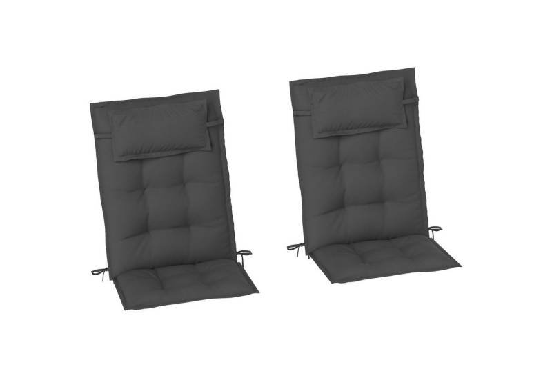 MC Star Liegenauflage 2er Set Auflage für Sonnenliege Wasserabweisend Liegenauflage von MC Star