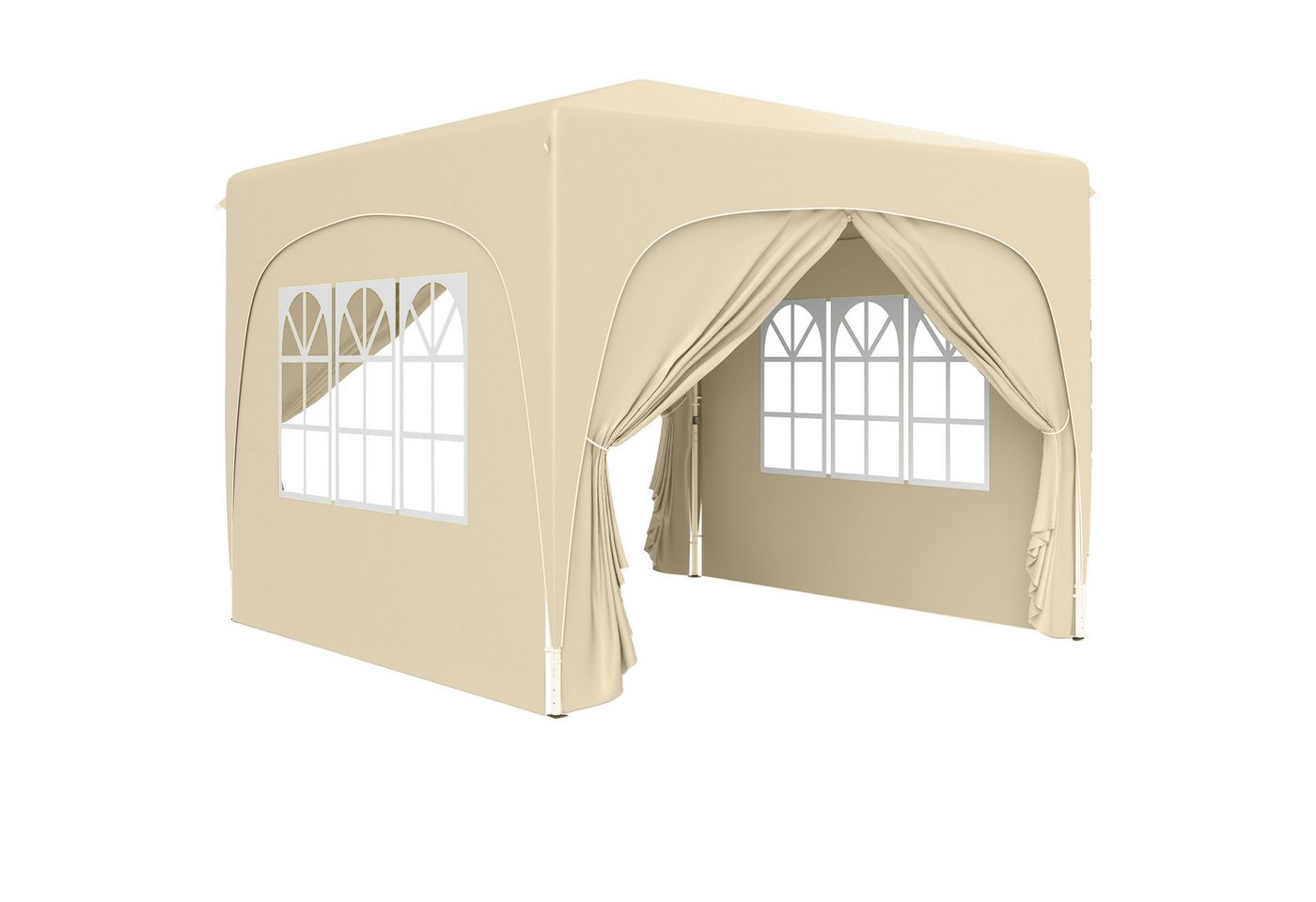 MC Star Pavillon 3x3m, wasserabweisend Stabil Winterfest Pop-up Faltpavillon, UV Schutz 50+, Faltbar Partyzelt Gartenzelt mit 4 Seitenteilen Tasche MC Star Pavillon 3x3m, wasserabweisend Stabil Winterfest Pop-up Faltpavillon, UV Schutz 50+, Faltbar Partyzelt Gartenzelt mit 4 Seitenteilen Tasche von MC Star