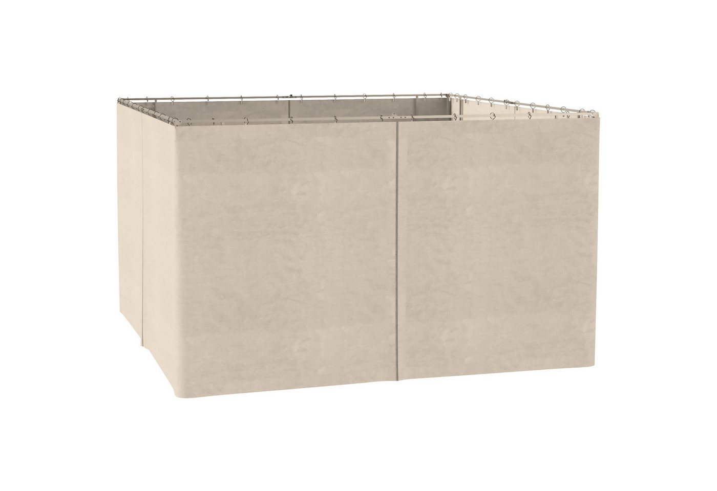 MC Star Pavillon 3x4 m mit 4 Seitenteilen, Partyzelt aus Polyester in Beige, 352 x 205 cm, ideal für Gartenpartys MC Star Pavillon 3x4 m mit 4 Seitenteilen, Partyzelt aus Polyester in Beige, 352 x 205 cm, ideal für Gartenpartys von MC Star