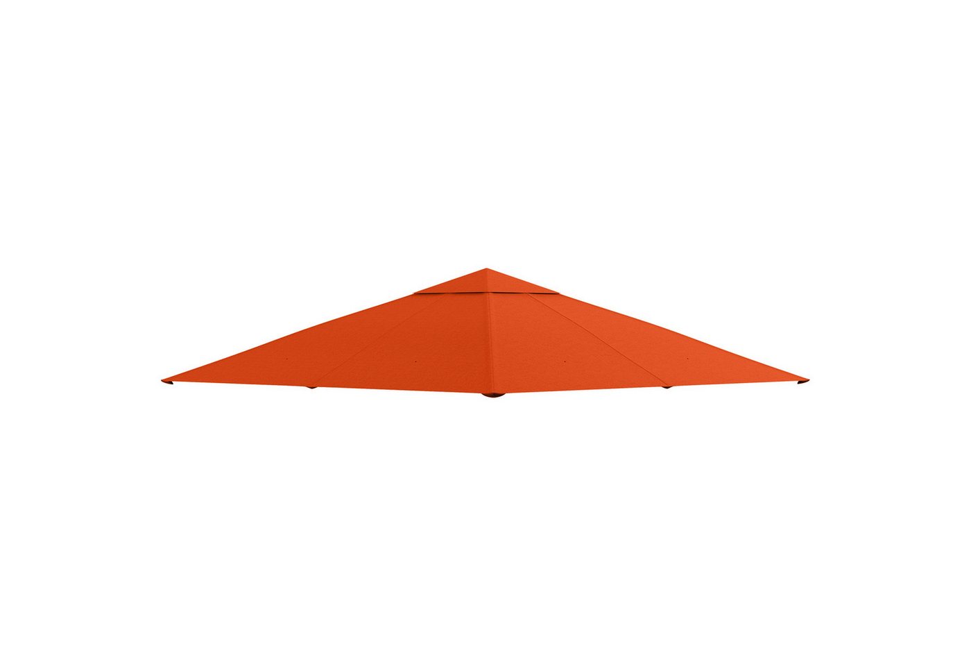 MC Star Pavillon-Ersatzdach Sonnenschutzabdeckung aus Polyester 2,98 x 2,95 m in Orange, (für Gartenpavillon) von MC Star