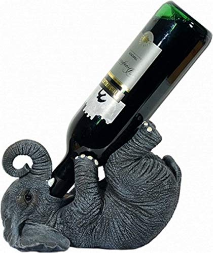 Weinflaschenhalter - Lustiger Elefant # Deko für Küche und Gastronomie von MCM