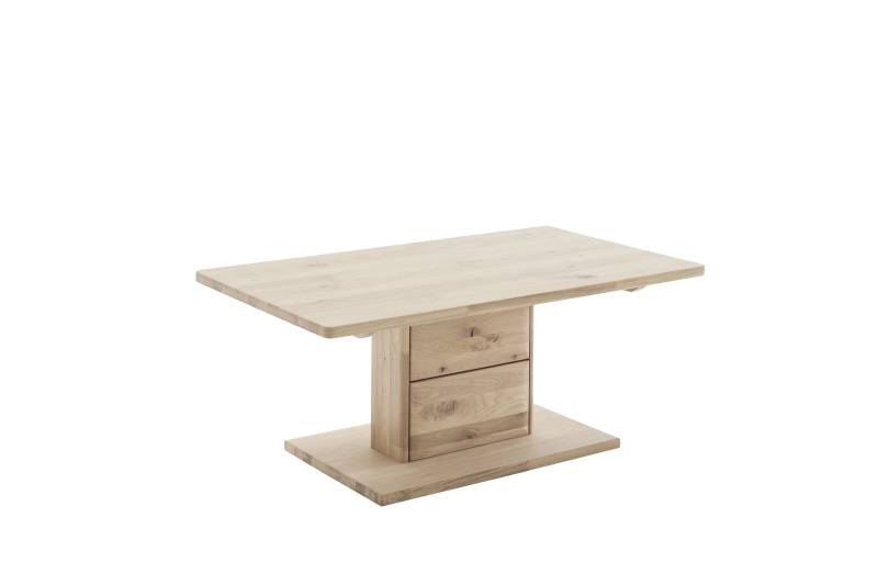 MCA Furniture Couchtisch GIRONA ca. 110x65 cm. H:45 cm in Ast-/Balkeneiche massiv von MCA Furniture
