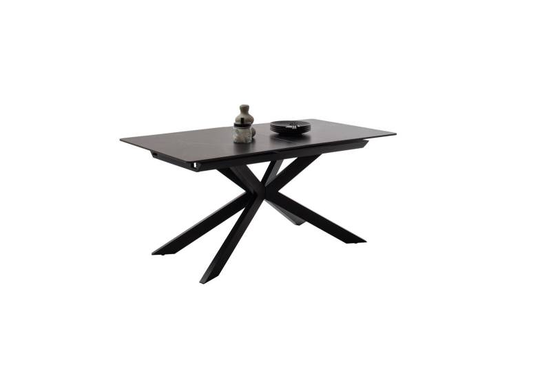 MCA Furniture Esstisch BONANZA in Platte Keramik anthrazit marm. von MCA Furniture