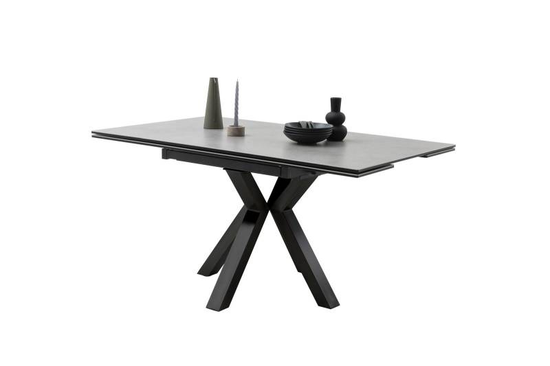 MCA Furniture Esstisch Pallini ca. 150 x 76 x 90 cm in Keramik anthrazit von MCA Furniture