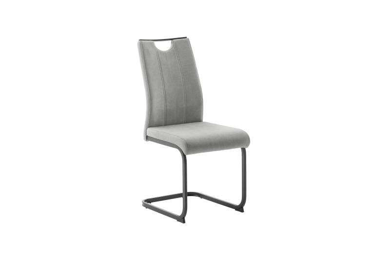 MCA Furniture Schwingstuhl TERESINA in Stoff Feingewebe grau von MCA Furniture