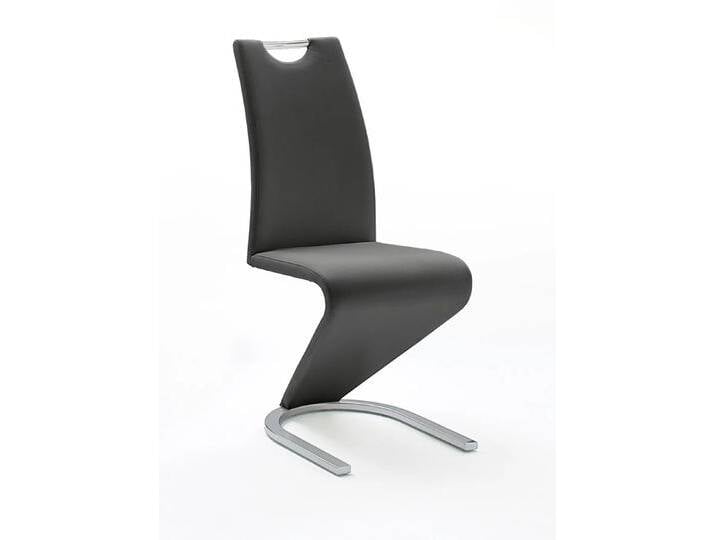 2er Set Freischwinger Stuhl Amado schwarz von MCA-furniture