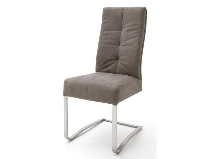 2er Set Freischwinger Stuhl Salva sand von MCA-furniture