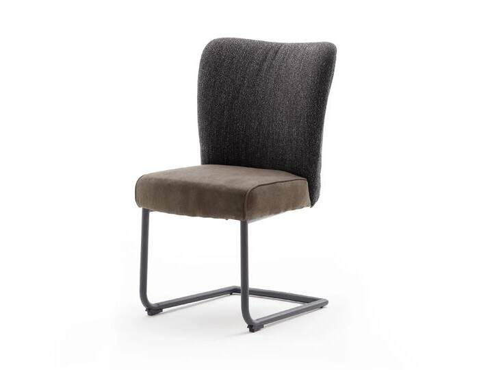2er Set Schwingstuhl Santiago Webstoff anthrazit 2er Set Schwingstuhl Santiago Webstoff anthrazit von MCA-furniture