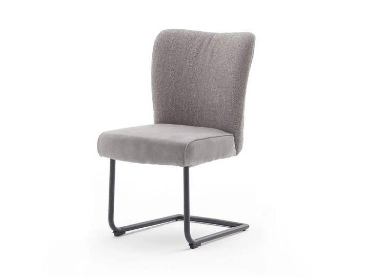 2er Set Schwingstuhl Santiago Webstoff grau 2er Set Schwingstuhl Santiago Webstoff grau von MCA-furniture