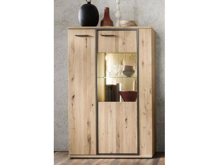 Highboard 2 Campinas Asteiche Bianco mit 2er Set LED Bandbeleuchtung Highboard 2 Campinas Asteiche Bianco mit 2er Set LED Bandbeleuchtung von MCA-furniture