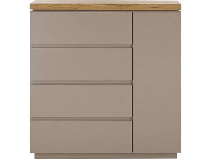 Kommode MCA FURNITURE PALAMOS Kommode , grau (warmgrau), B:100cm H:104cm T:40cm, Holzwerkstoff, Sideboards, Türen mit Dämpfung von MCA-furniture