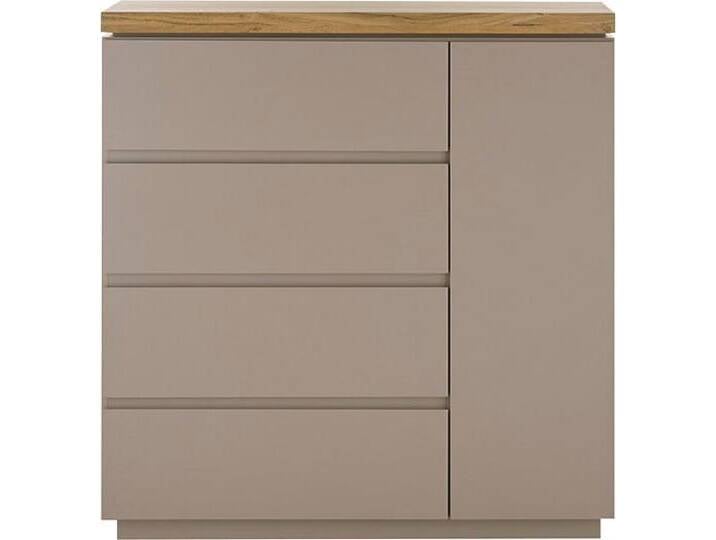 Kommode MCA FURNITURE PALAMOS Kommode , grau (warmgrau), B:100cm H:104cm T:40cm, Holzwerkstoff, Sideboards, Türen mit Dämpfung von MCA-furniture