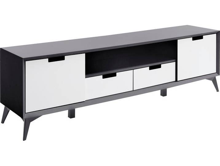 Lowboard MCA FURNITURE Netanja , grau (grau matt), B:180cm H:55cm T:40cm, Holzwerkstoff, Sideboards, Breite ca. 180 cm von MCA-furniture