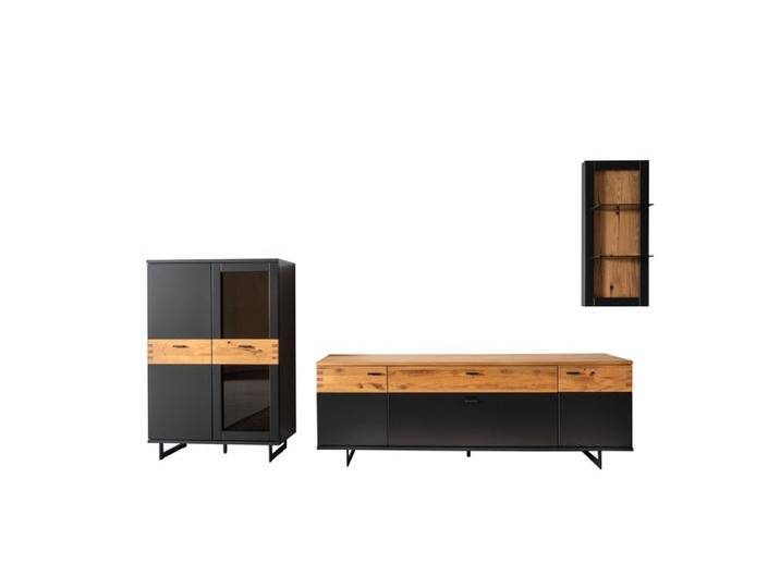 MCA Cesena Wohnkombination 3 Holzwerkstoff/Schwarzgrau MCA Cesena Wohnkombination 3 Holzwerkstoff/Schwarzgrau von MCA-furniture