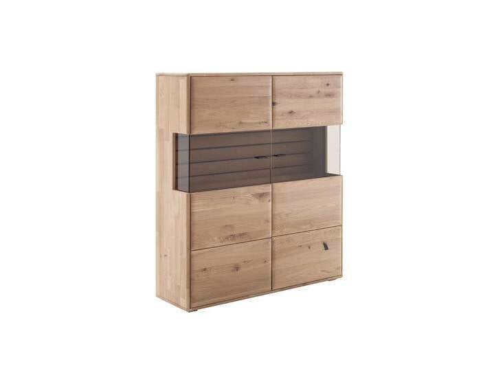 MCA Furniture Highboard GIRONA ca. B124 H140 T37 cm in Ast-/Balke MCA Furniture Highboard GIRONA ca. B124 H140 T37 cm in Ast-/Balke von MCA-furniture