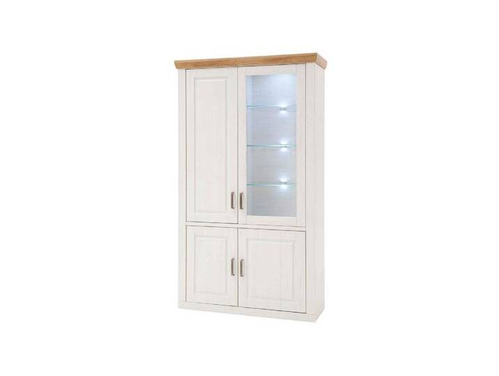 MCA Furniture Kombi-Vitrine Brixen, ca. 118 x 210 x 40 cm in Pini von MCA-furniture