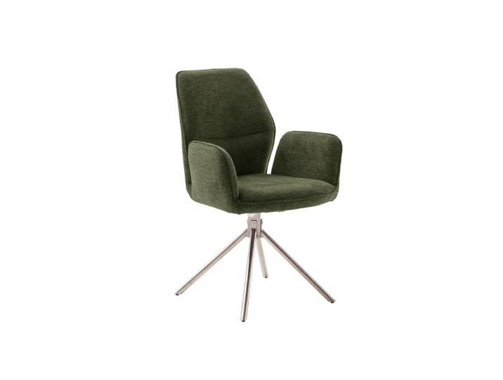 MCA GREYTON 4 Fuß Stuhl mit Armlehnen Edelstahl/Stoffbezug 180° MCA GREYTON 4 Fuß Stuhl mit Armlehnen Edelstahl/Stoffbezug 180° von MCA-furniture