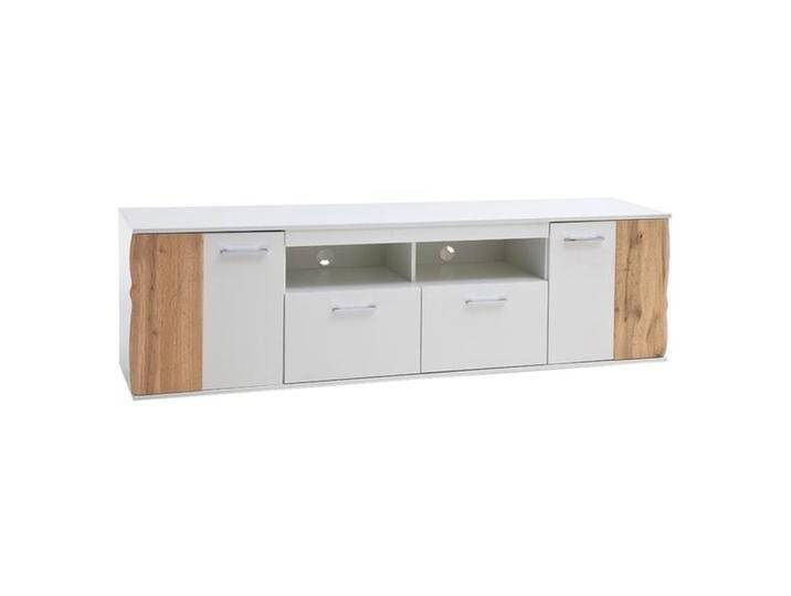 MCA Granada Lowboard 203x44x59cm Weiß Natur von MCA-furniture