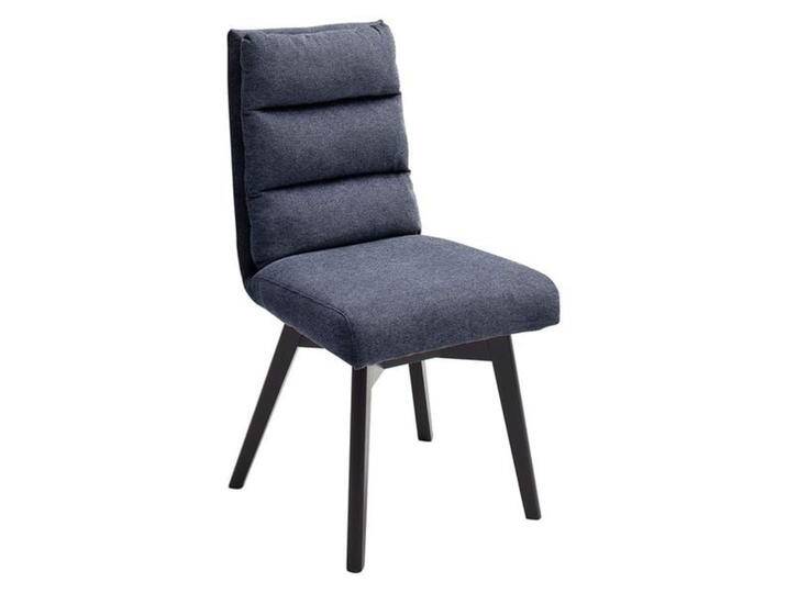 MCA Kampala Stuhl drehbar Schwarz Blau von MCA-furniture
