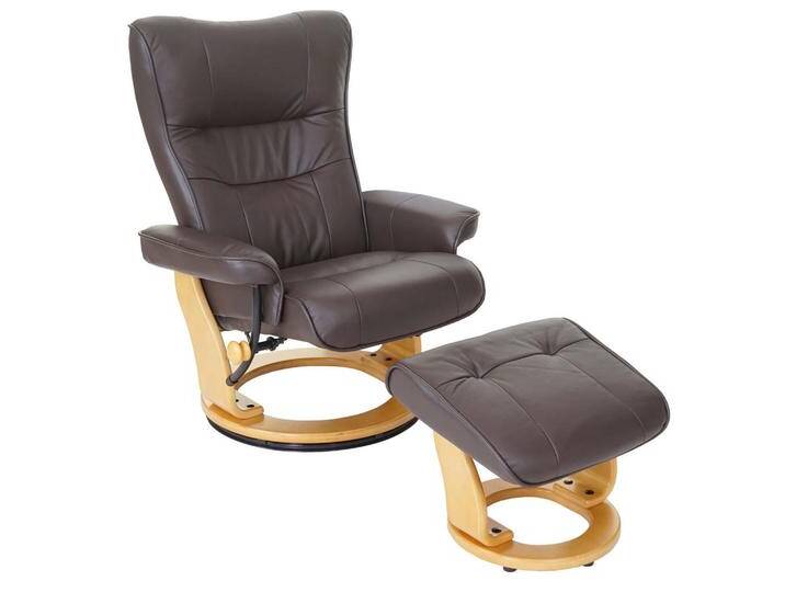 MCA RELAXSESSEL, Braun, Leder, 83x104x83 cm, Wohnzimmer, Sessel, Relaxsessel von MCA-furniture